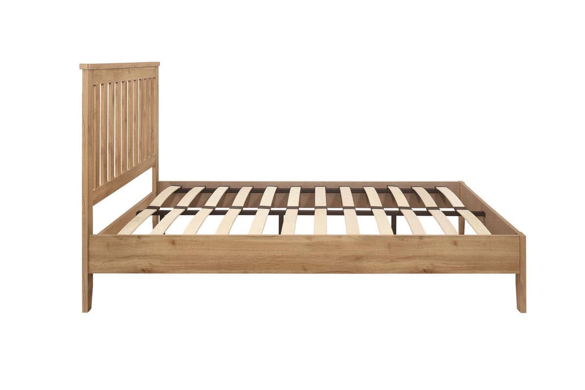 5ft Hampstead Bedframe - Oak - Image 4