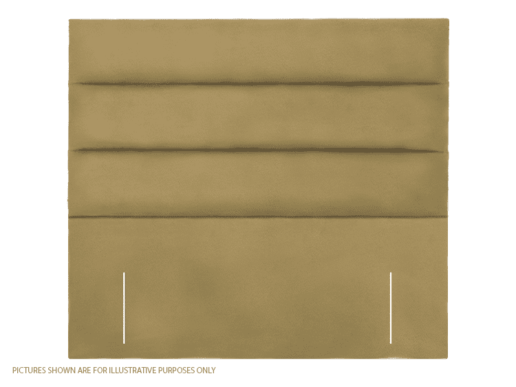 Apollo 4ft Paris Headboard - Velvet Sand | Buy Online | Beds.ie