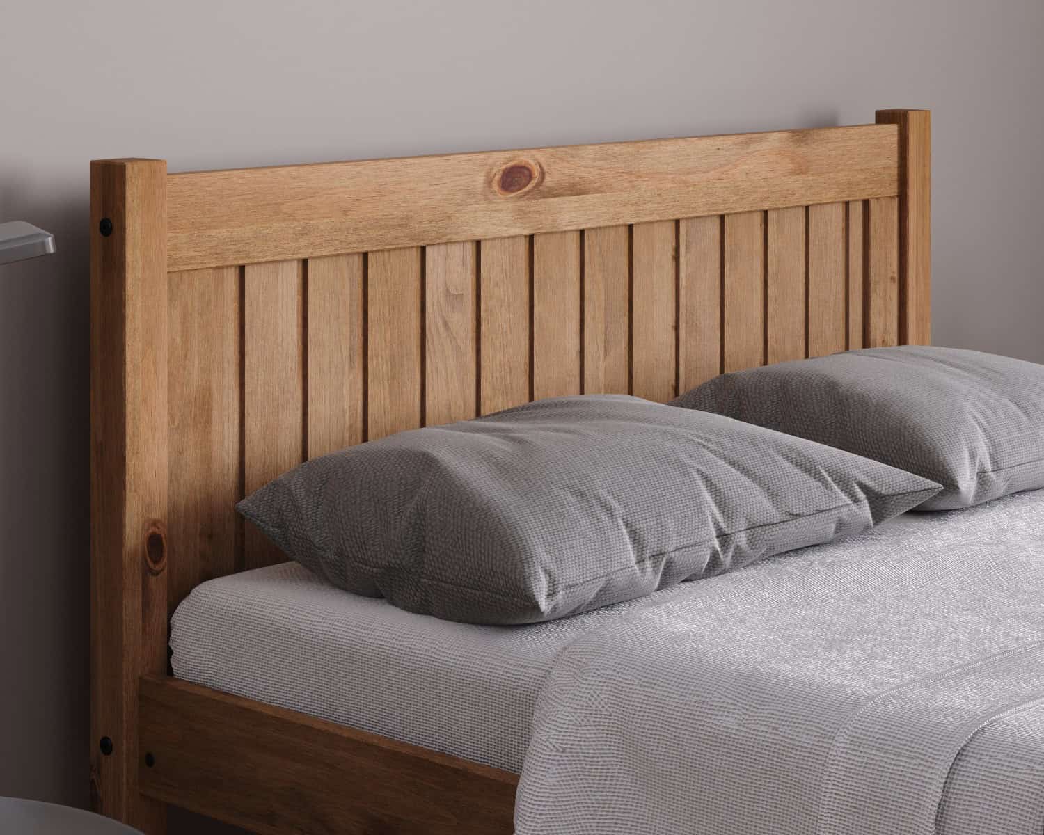 4ft Rio Bedframe - Pine - Image 2