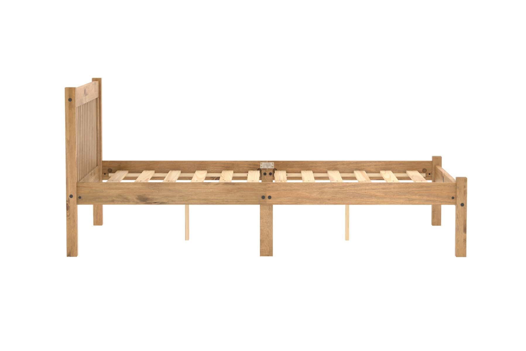 4ft Rio Bedframe - Pine - Image 6
