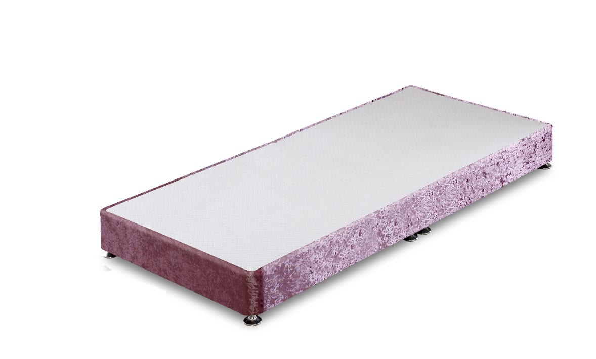 Apollo 3ft Glitz Pink Low Profile Divan Base | Buy Online | Beds.ie
