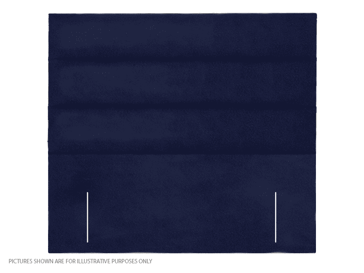 Apollo 4ft Paris Headboard - Velvet Navy Blue | Buy Online | Beds.ie
