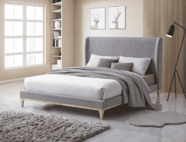 Arabella 5ft Bedframe - Grey | Buy Online | Beds.ie