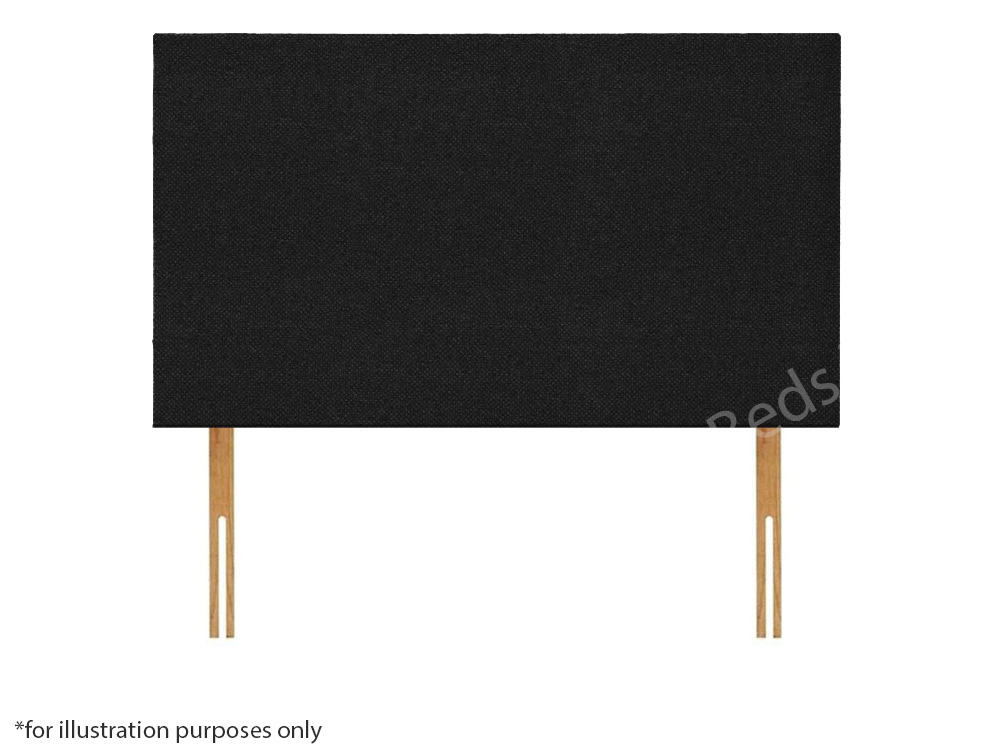 Apollo 3ft6 Bournemouth Headboard - House Black | Buy Online | Beds.ie