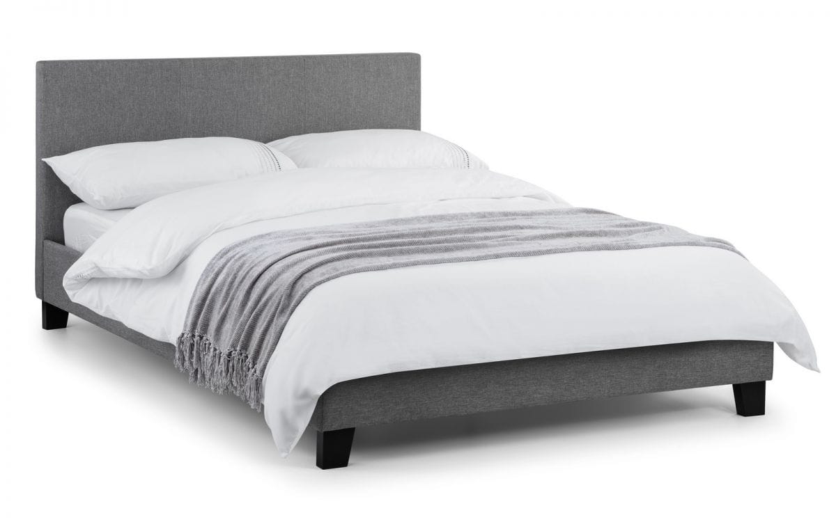 Murano 4ft Bedframe - Grey Linen | Buy Online | Beds.ie