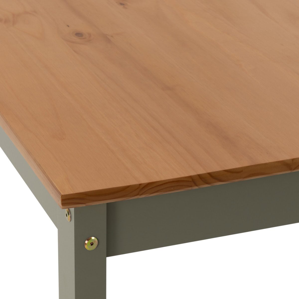Ludlow 1+4 Dining Set - Green/Oak Lacquer - Image 7