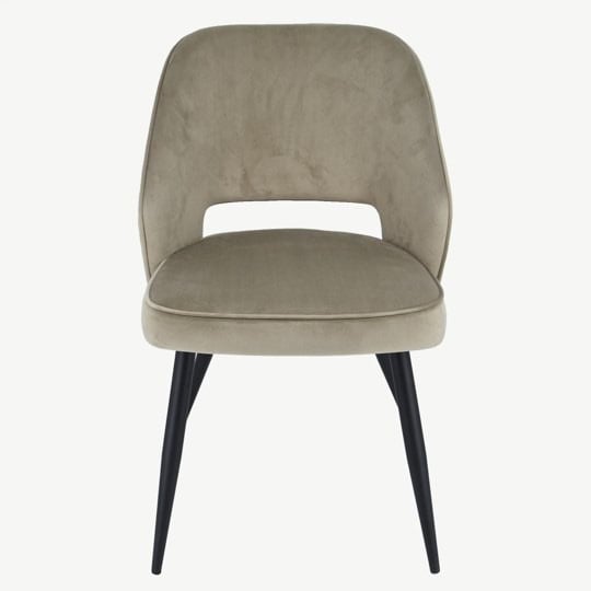 Sutton Chair - Mink Velvet (Set of 2) - Image 2