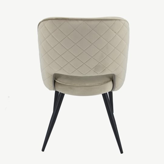 Sutton Chair - Mink Velvet (Set of 2) - Image 3