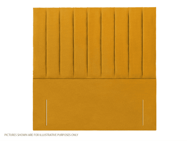 Apollo 3ft Madrid Headboard - Velvet Gold | Buy Online | Beds.ie