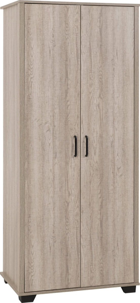 Oliver 2 Door Wardrobe - Light Oak Effect | Buy Online | Beds.ie