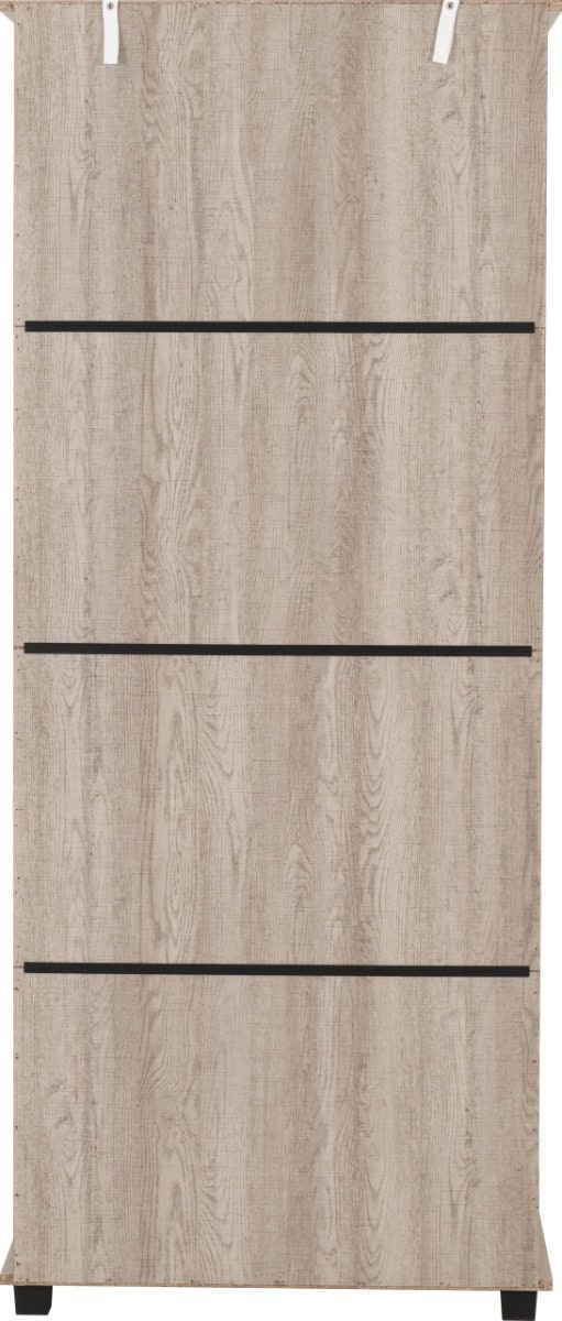 Oliver 2 Door Wardrobe - Light Oak Effect - Image 5