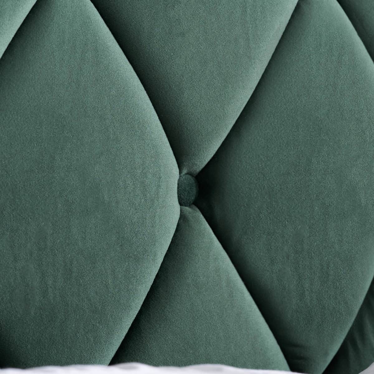 Loxley 5ft Bedframe - Green Velvet - Image 3