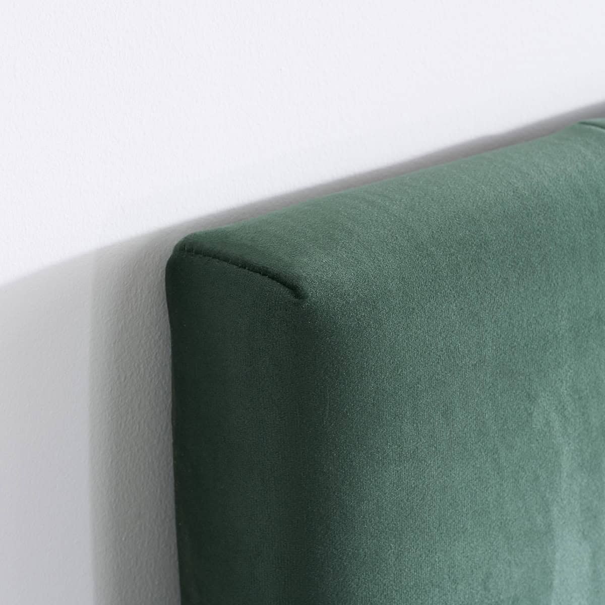 Loxley 5ft Bedframe - Green Velvet - Image 4