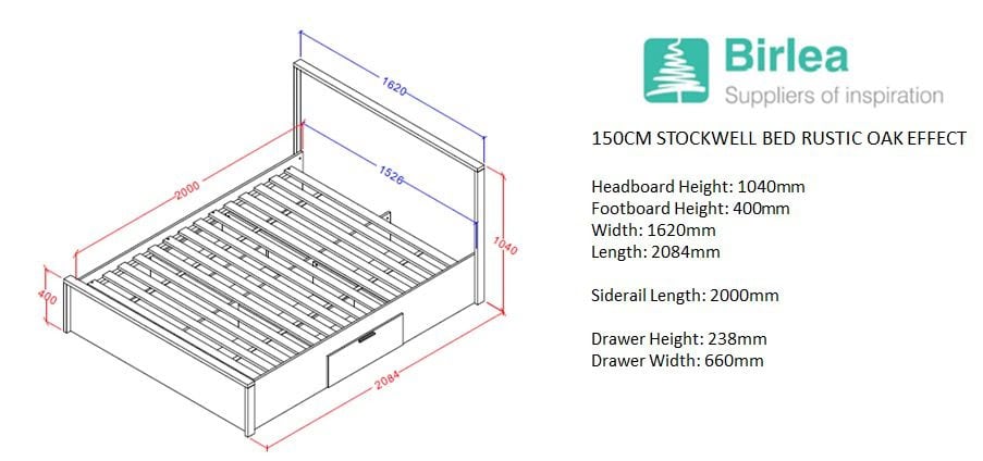 Stockwell 5ft Bed - Image 5