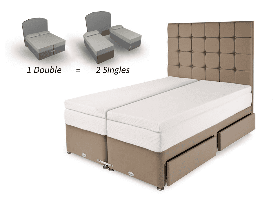Healthbeds 6ft Cooltex Luxury Talalay 4 Drawer Zip & Lock Bed | Buy Online | Beds.ie