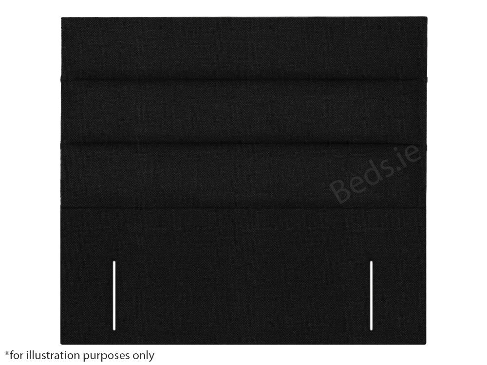 Apollo 6ft Paris Headboard - House Black | Buy Online | Beds.ie