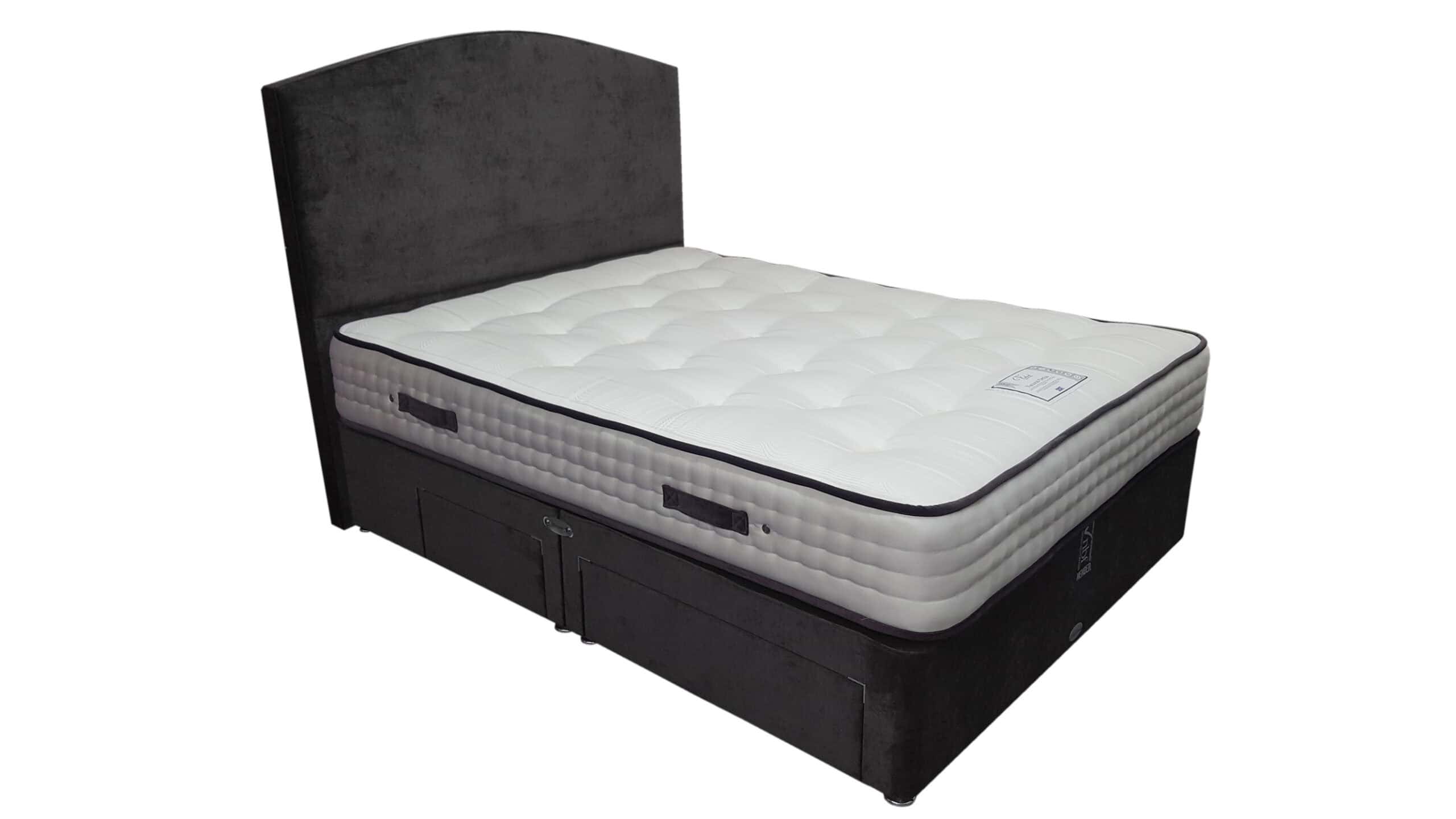 Shire 4ft6 Comfort Tufted 2 Drawer Bed | Buy Online | Beds.ie