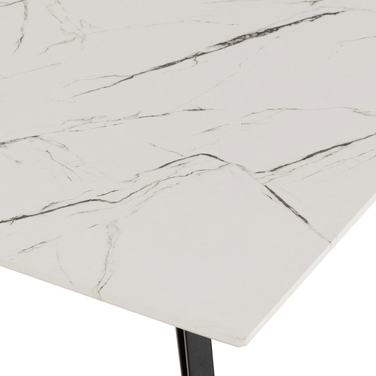 Marlow Coffee Table - White Marble - Image 4