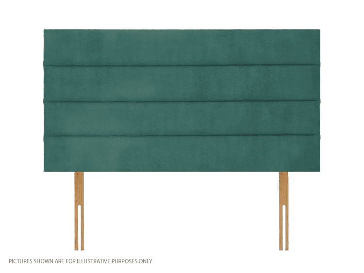 Apollo 3ft Dundee Headboard - Velvet Turquoise | Buy Online | Beds.ie