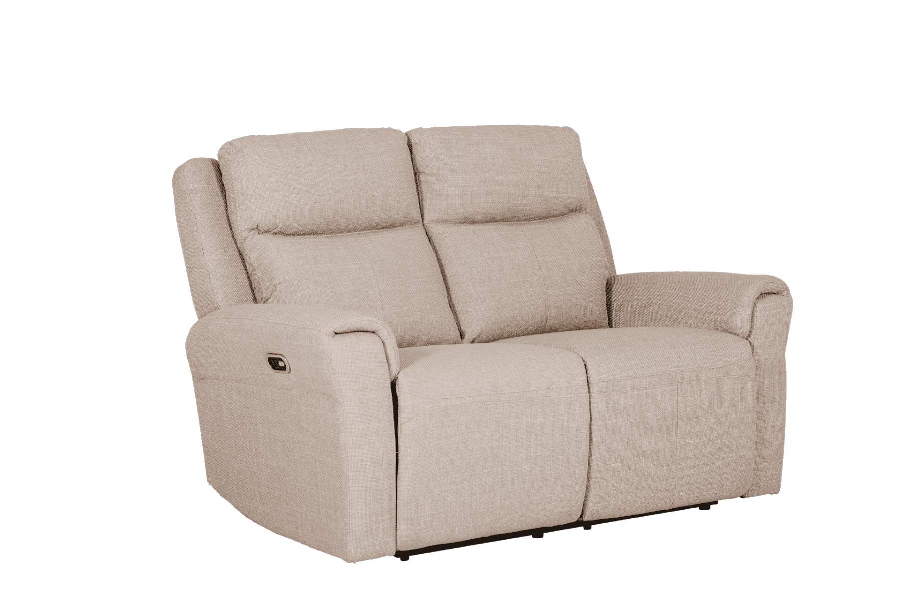 Russo 2 Seater Electric Recliner - Mushroom - Image 2