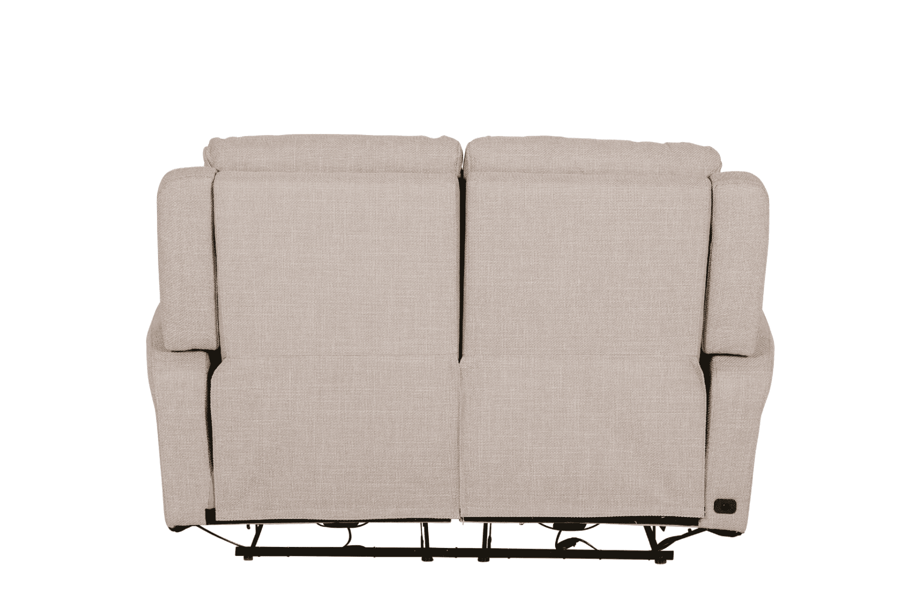 Russo 2 Seater Electric Recliner - Mushroom - Image 4