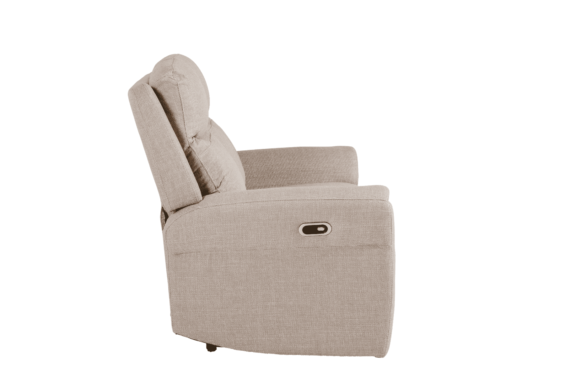 Russo 2 Seater Electric Recliner - Mushroom - Image 5