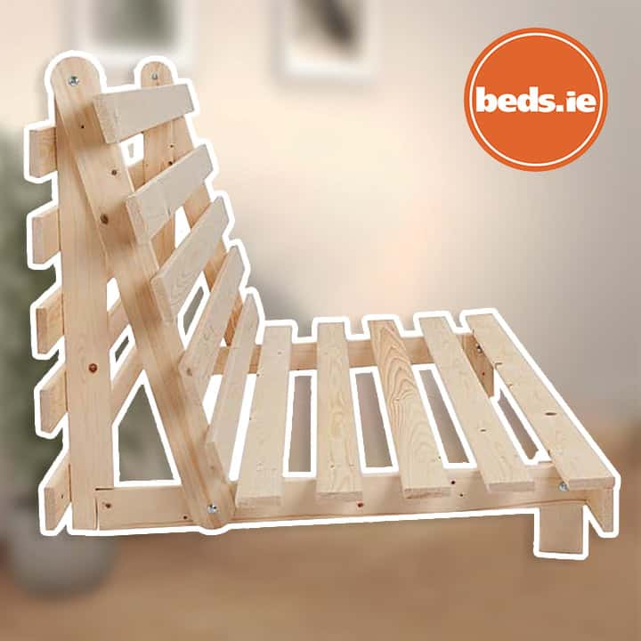 2ft6 Mito Futon Bed with Light Grey Mattress - Image 5