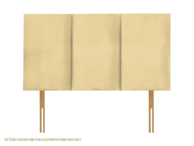 Apollo 6ft Southport Headboard - Velvet Cream | Buy Online | Beds.ie