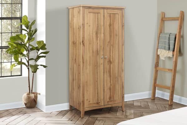 Hampstead 2 Door Wardrobe - Oak | Buy Online | Beds.ie