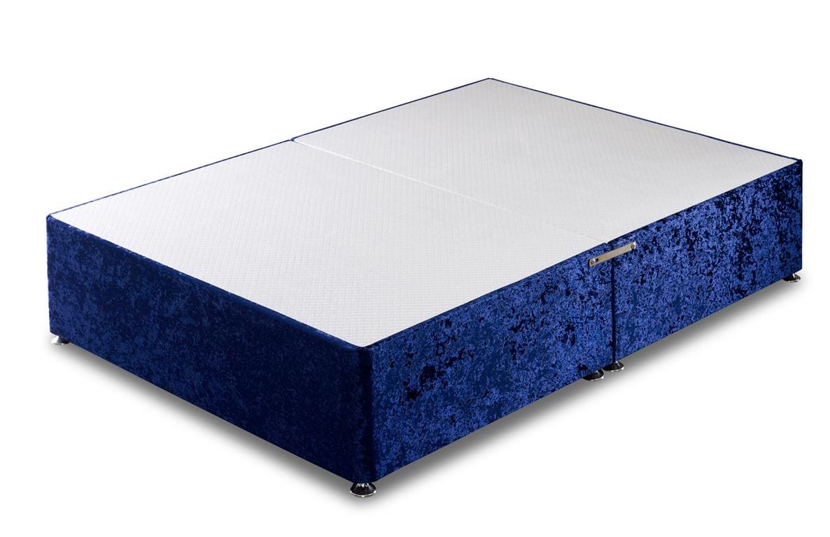 Apollo 6ft Glitz Navy Divan Base | Buy Online | Beds.ie
