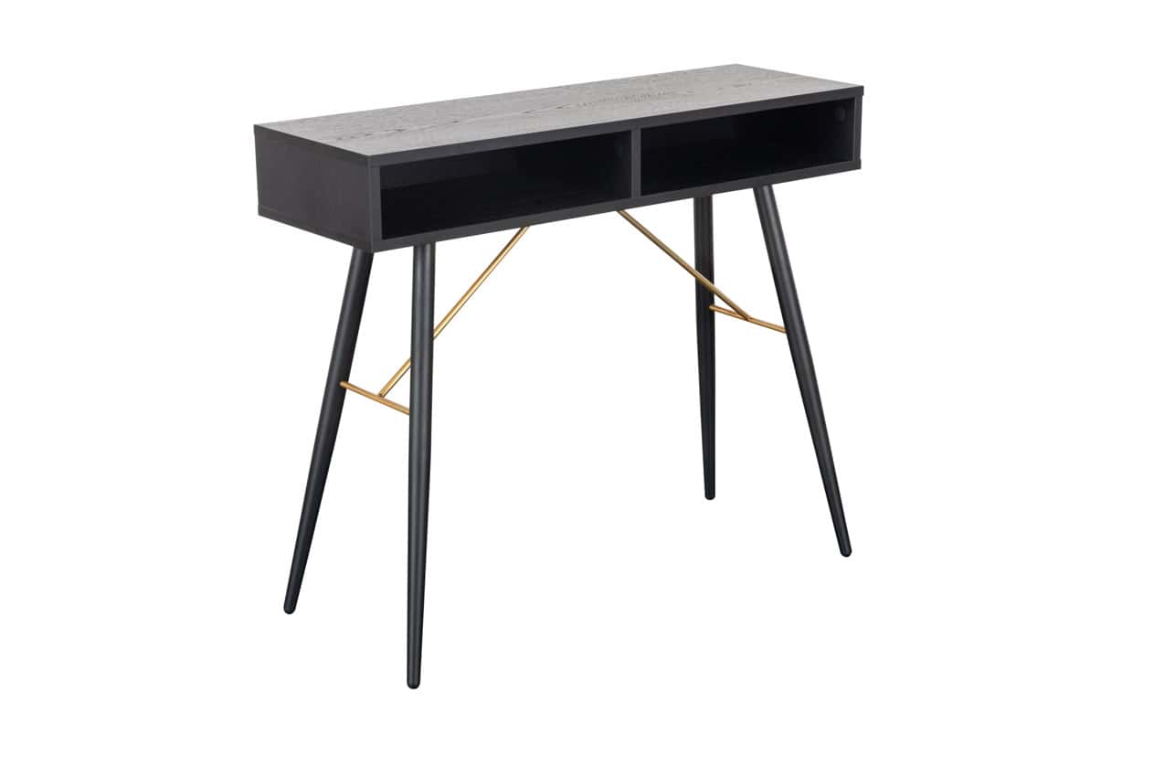 Barcelona Console Table (900mm) - Black & Copper | Buy Online | Beds.ie