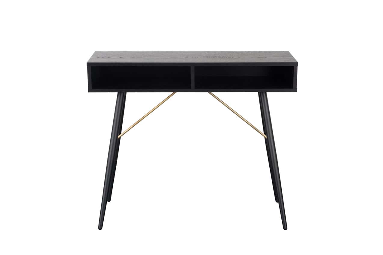 Barcelona Console Table (900mm) - Black & Copper - Image 2