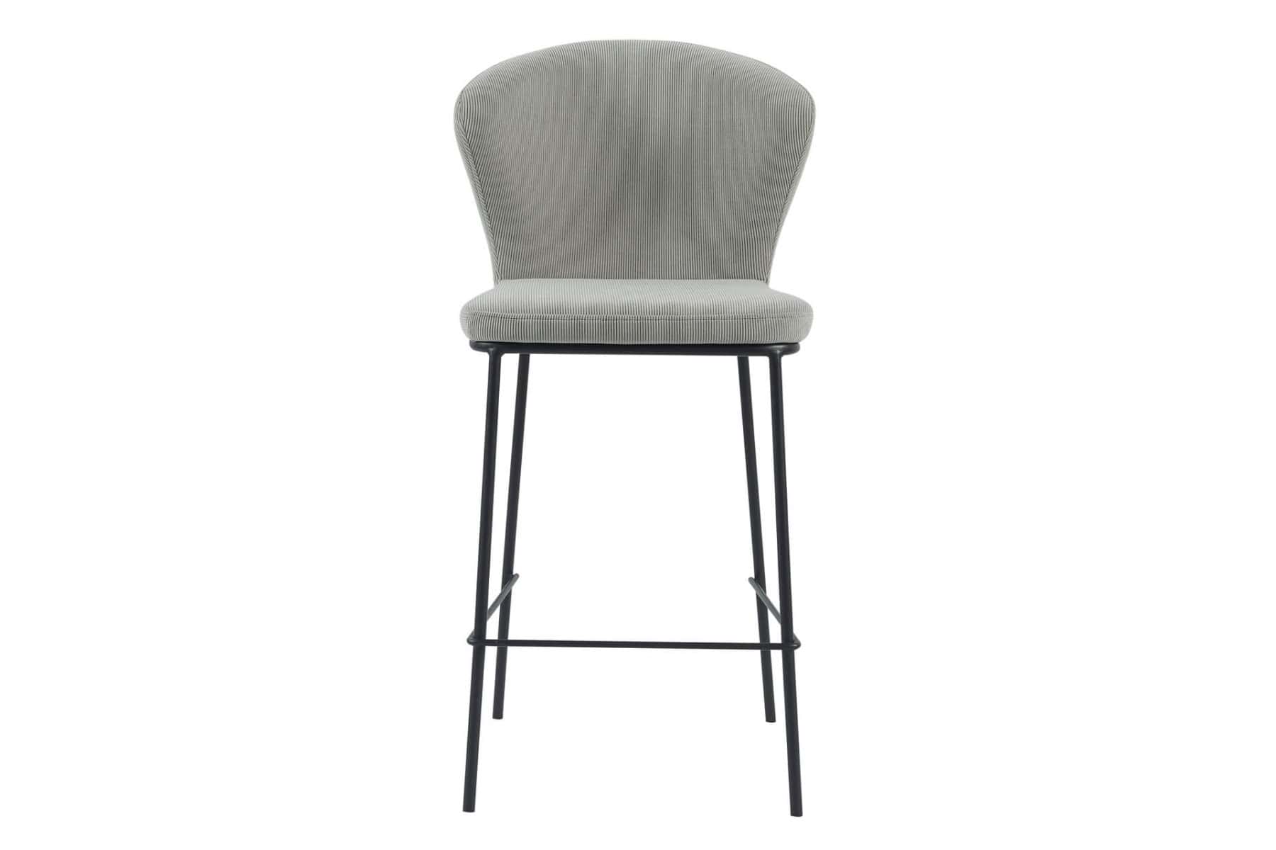 Shea Counter Stool (Pair) - Stone - Image 2