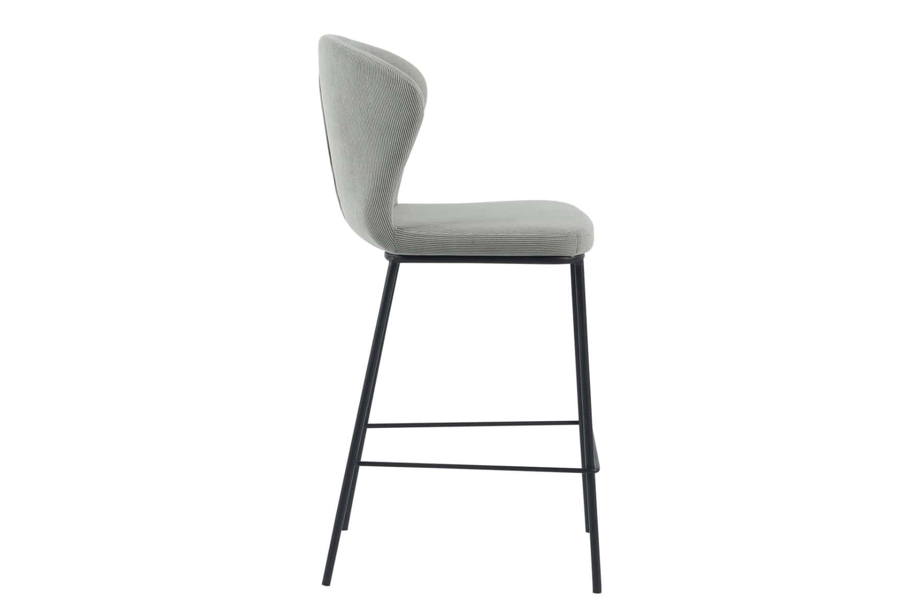 Shea Counter Stool (Pair) - Stone - Image 3