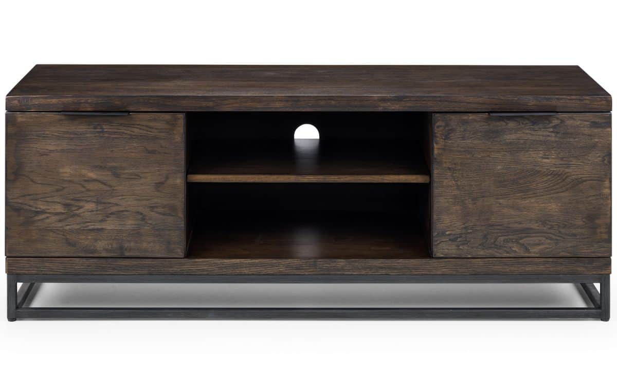 Lisbon TV Unit - Dark Oak - Image 2
