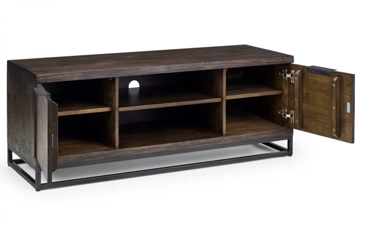 Lisbon TV Unit - Dark Oak - Image 3