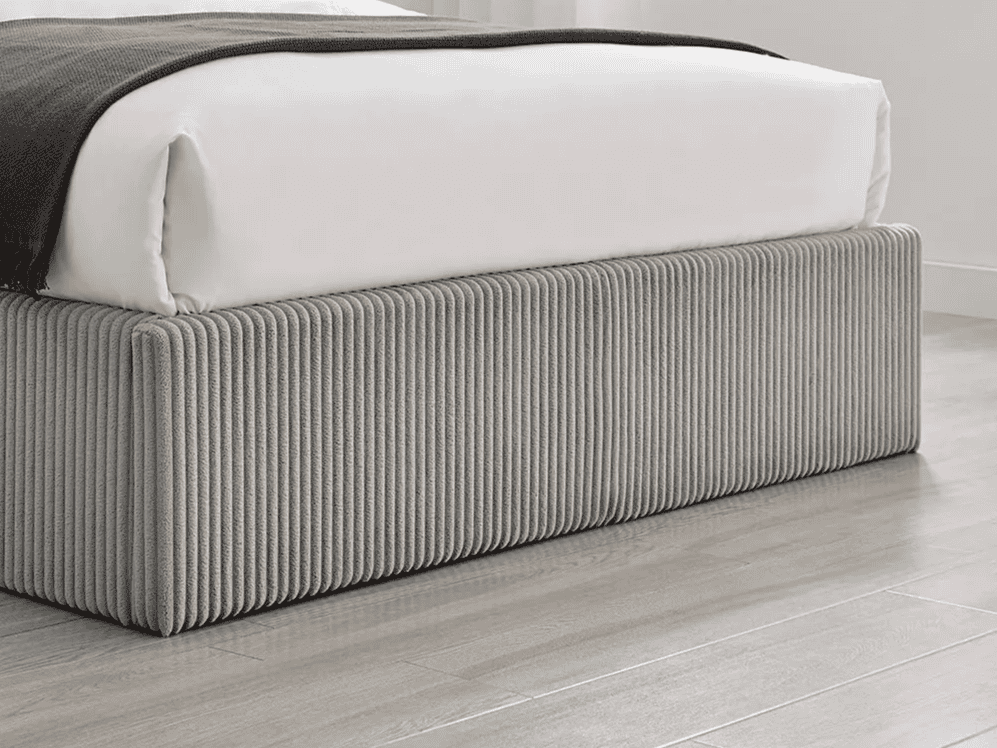 Limelight Gemini 4ft6 Ottoman - Grey - Image 5