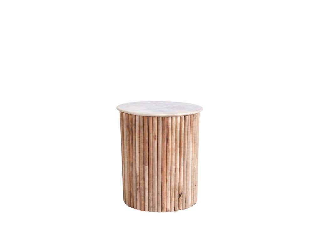 Baker Furniture Reed Lamp Table - Mango Wood | Buy Online | Beds.ie