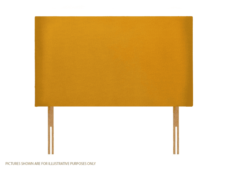 Apollo 4ft6 Bournemouth Headboard - Velvet Gold | Buy Online | Beds.ie