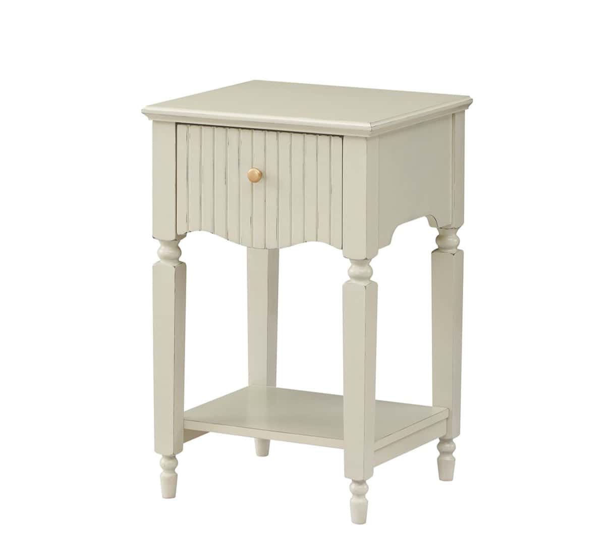 Ritz Lamp Table - Cream | Buy Online | Beds.ie