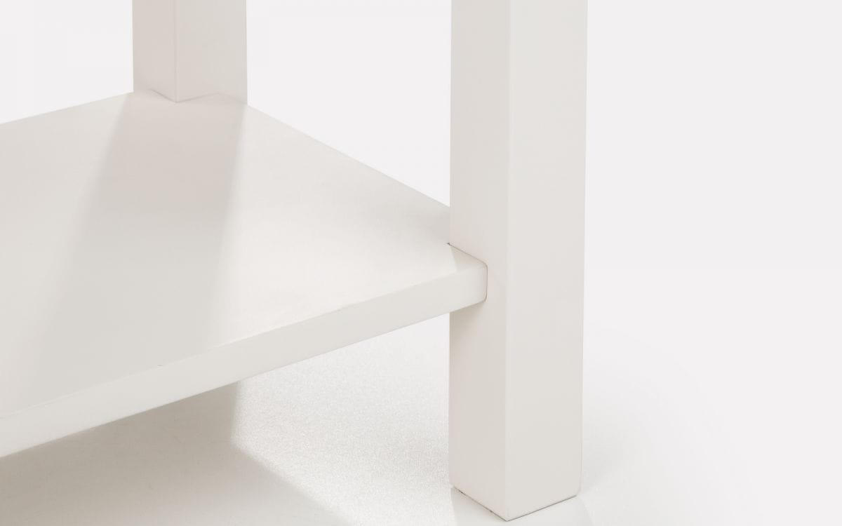 Essen Console Table 90cm - Ivory & Oak - Image 5