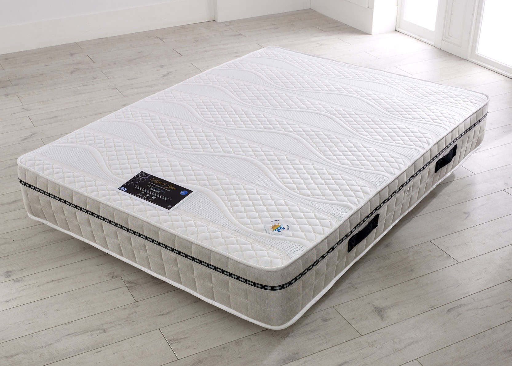Edgar & Jones 5ft Eco-Cool Gel Deluxe - Firm (12.5G) Mattress - Image 3
