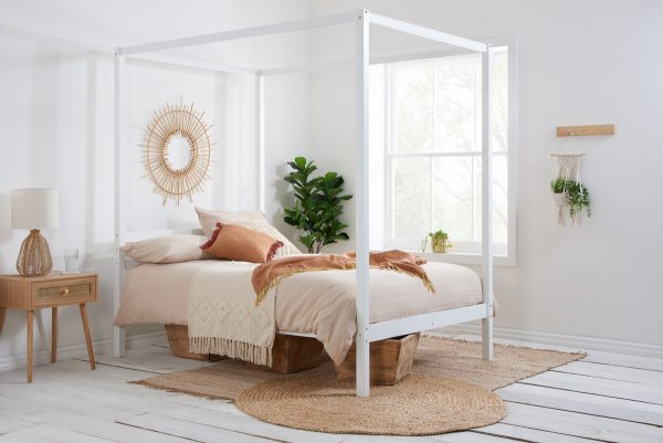 135cm Mercia Bed – White | Buy Online | Beds.ie