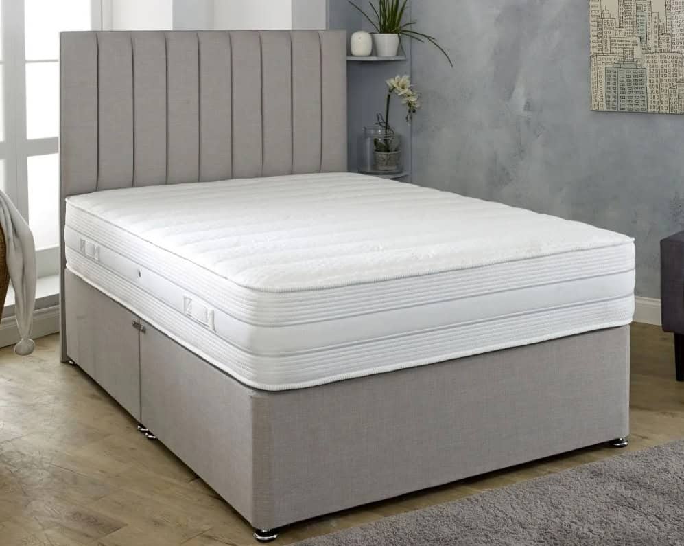Shire 4ft6 Aura 2000 Divan Bed | Buy Online | Beds.ie