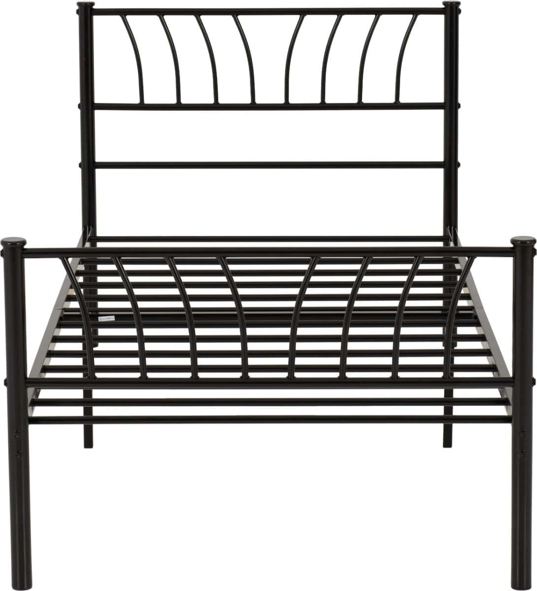Harlow 3ft Bedframe - Black - Image 4