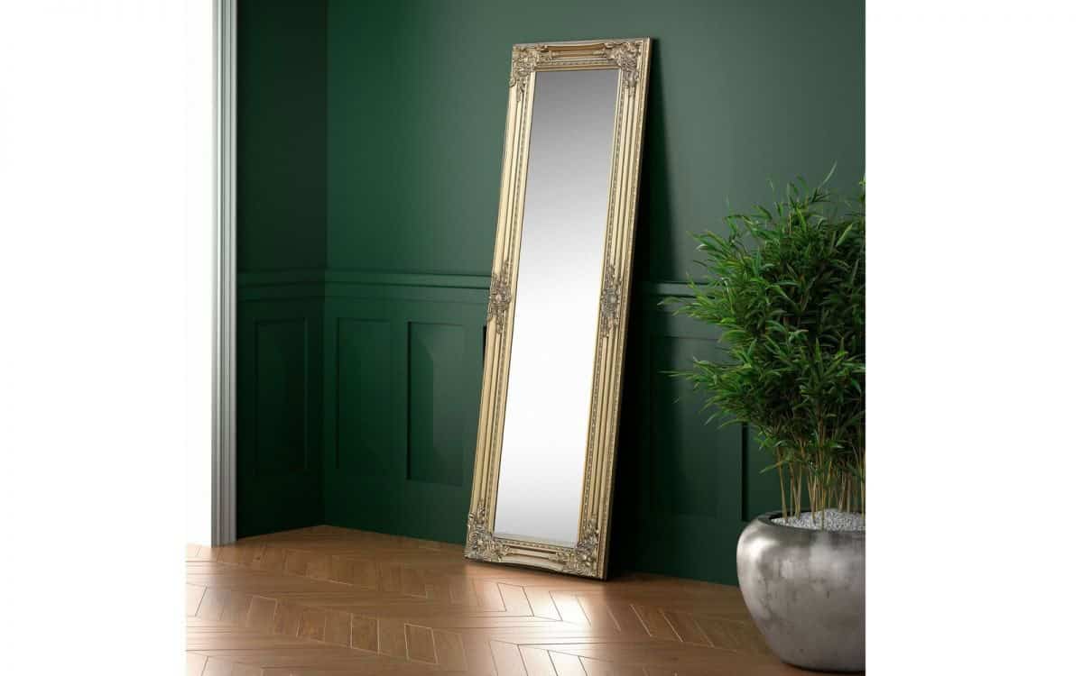 Buckingham Dress Mirror - Gold | Buy Online | Beds.ie
