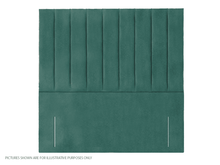 Apollo 2ft6 Madrid Headboard - Velvet Turquoise | Buy Online | Beds.ie