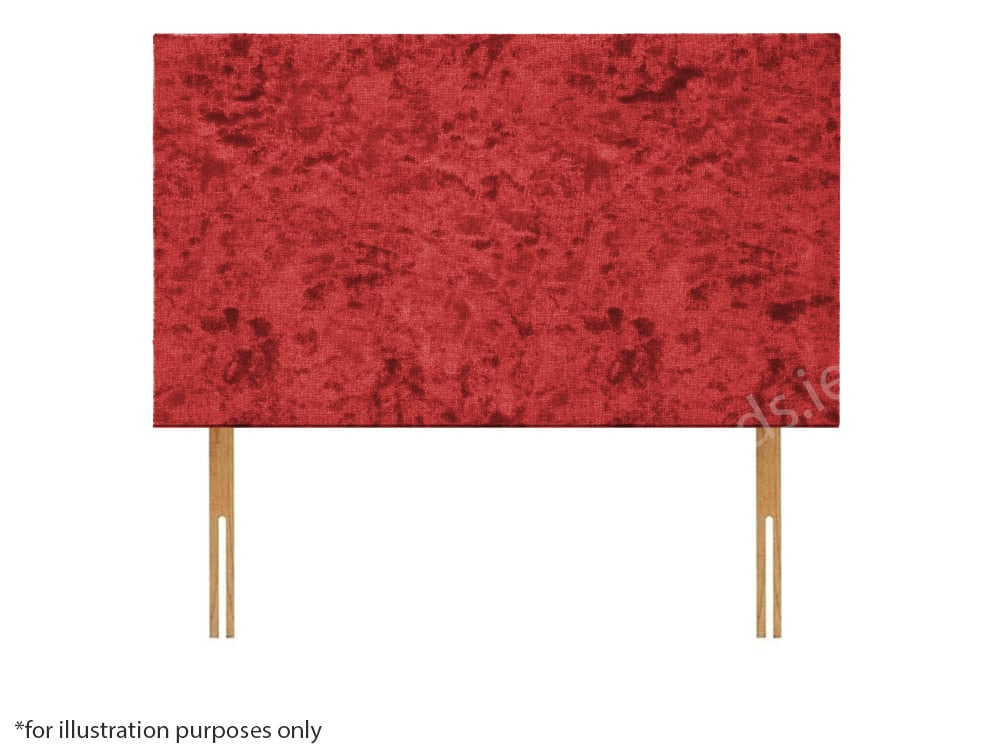 Apollo 6ft Bournemouth Headboard - Glitz Red | Buy Online | Beds.ie