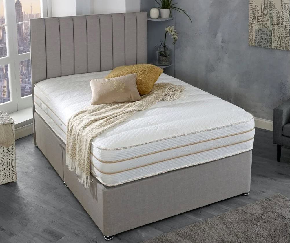 Shire 4ft Nova 1500 Divan Bed - 4 Drawer - Image 2