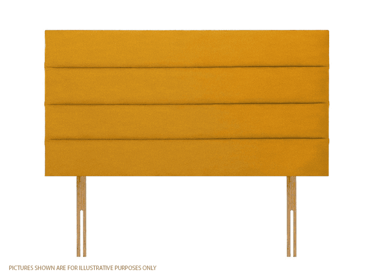 Apollo 2ft6 Dundee Headboard - Velvet Gold | Buy Online | Beds.ie